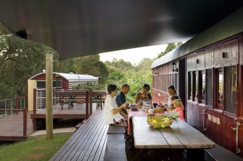 Glass House Mountains Ecolodge Exteriör bild